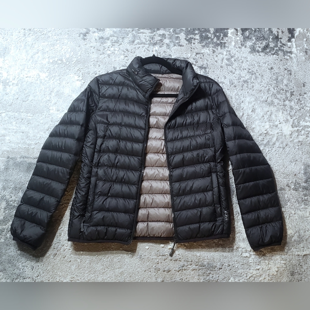 TUMIPAX Zip up puffer jacket, black